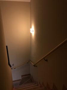 2階〜小屋裏部屋階段照明